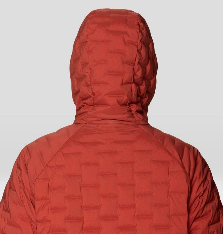 Women's StretchDown Light Hooded Jacket, Color: Mars Red, image 6