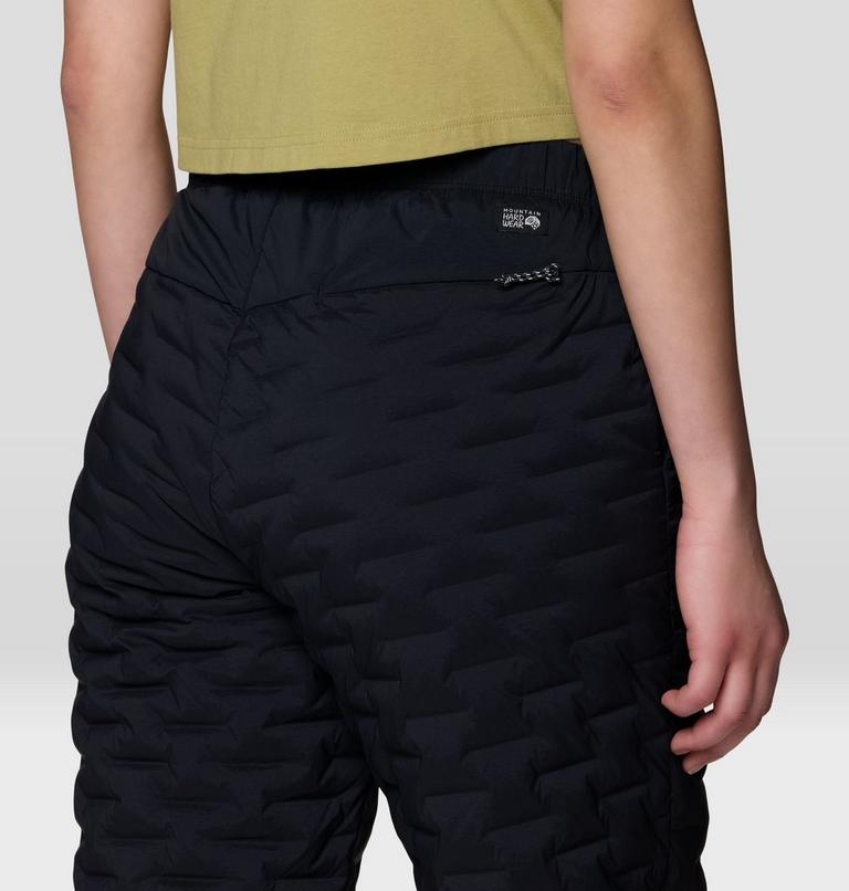 Women's StretchDown Light Pant, Color: Black, image 7