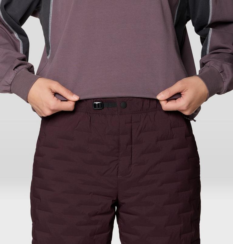 Women's StretchDown Light Pant, Color: Deep Mulberry, image 6