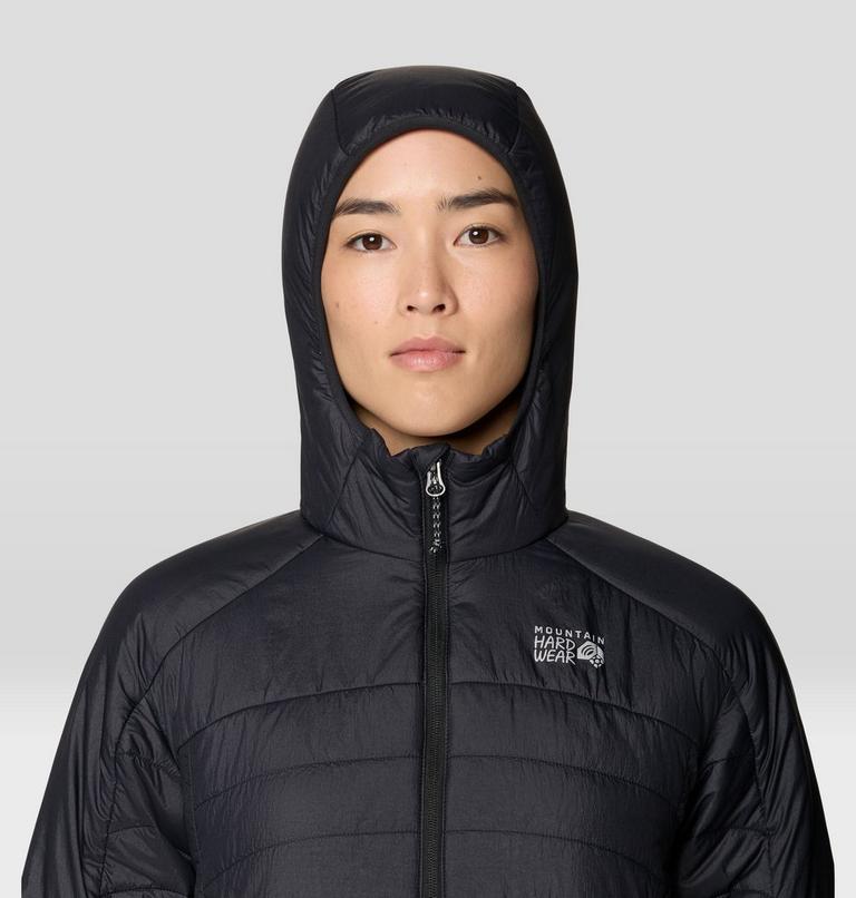 Women's Free Element Hooded Jacket, Color: Black, image 5