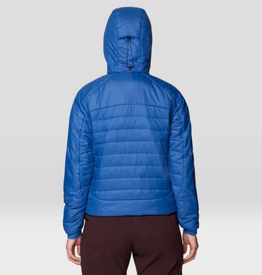 Women's Free Element Hooded Jacket, Color: Berry Blue, image 14