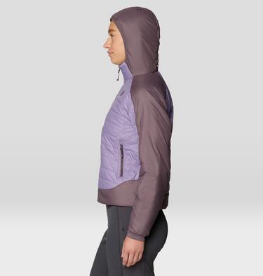 Women's Free Element Hooded Jacket, Color: Violet Stone, Purple Sage, image 12