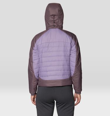 Women's Free Element Hooded Jacket, Color: Violet Stone, Purple Sage, image 11