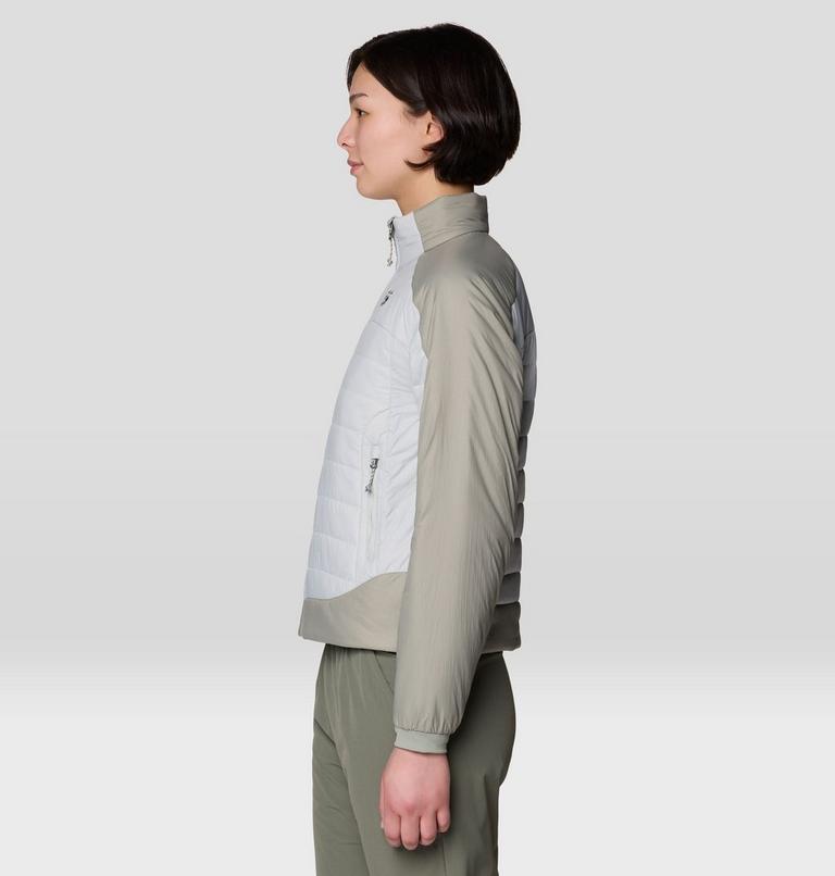Women's Free Element Jacket, Color: Gamma Grey, Silt Grey, image 3