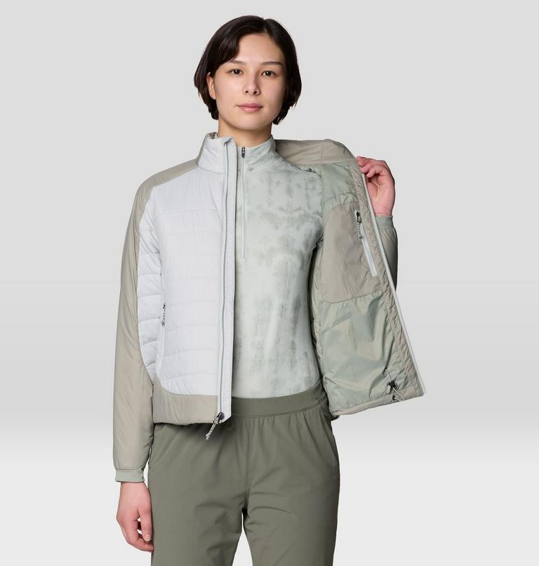 Women's Free Element Jacket, Color: Gamma Grey, Silt Grey, image 5