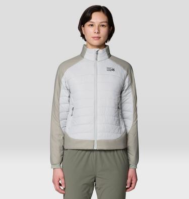 Women's Free Element Jacket, Color: Gamma Grey, Silt Grey, image 9