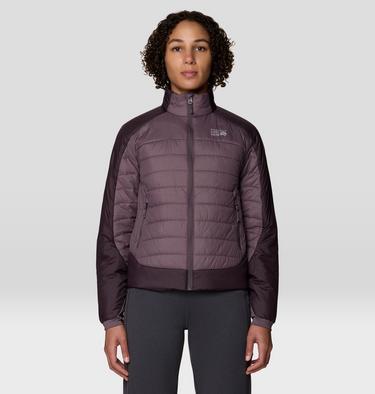 Women's Free Element Jacket, Color: Purple Sage, Deep Mulberry, image 13