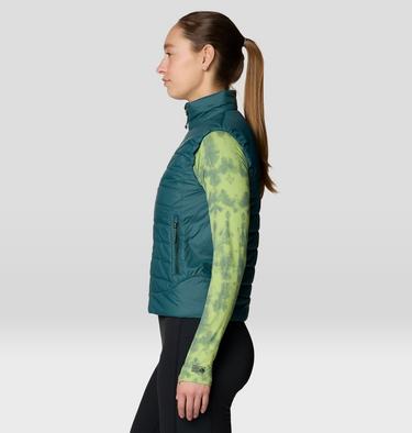 Women's Free Element Vest, Color: Aqua Green, image 3