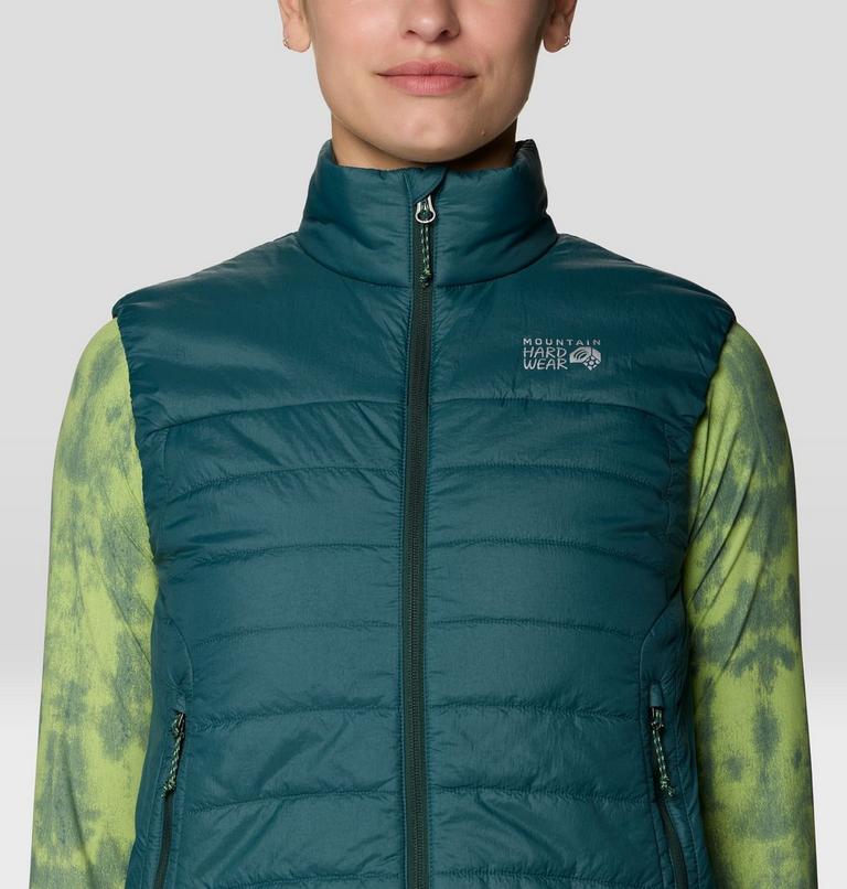 Women's Free Element Vest, Color: Aqua Green, image 5
