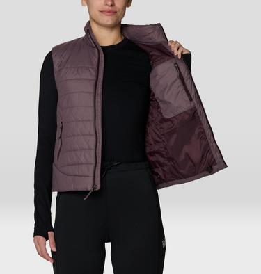 Women's Free Element Vest, Color: Purple Sage, image 12