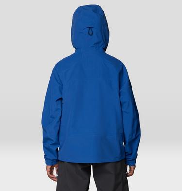 Women's Warp Factor 3L Hooded Jacket, Color: Berry Blue, image 7