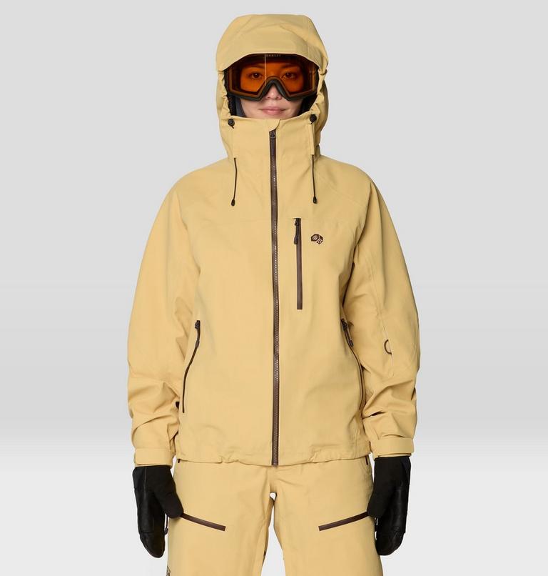Women's Warp Factor 3L Hooded Jacket, Color: Prairie, image 5