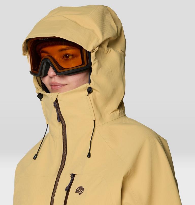 Women's Warp Factor 3L Hooded Jacket, Color: Prairie, image 6