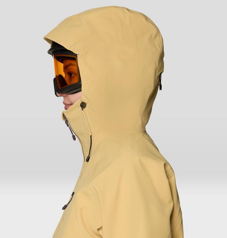 Women's Warp Factor 3L Hooded Jacket, Color: Prairie, image 7