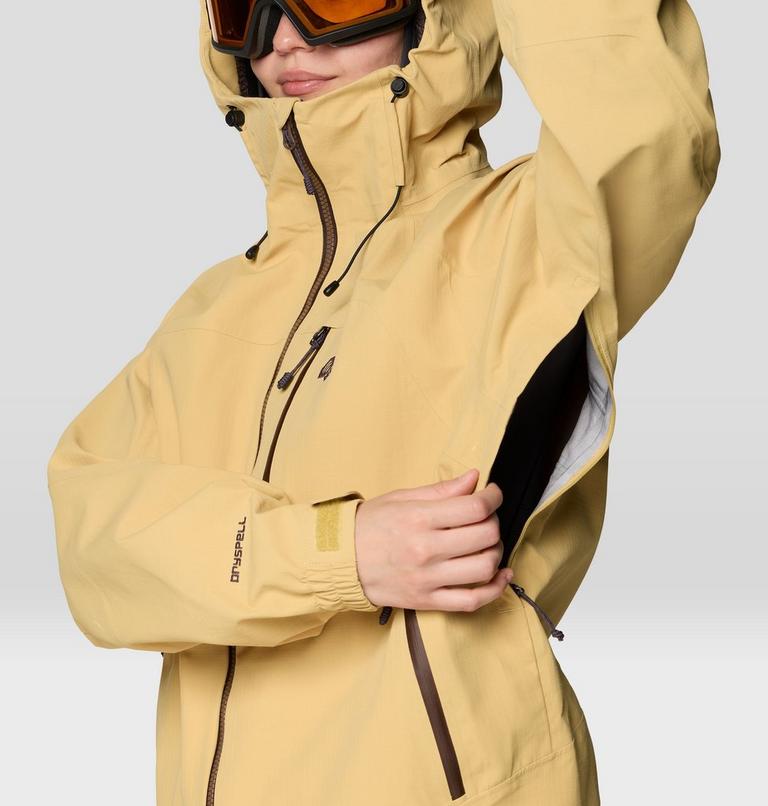 Women's Warp Factor 3L Hooded Jacket, Color: Prairie, image 11