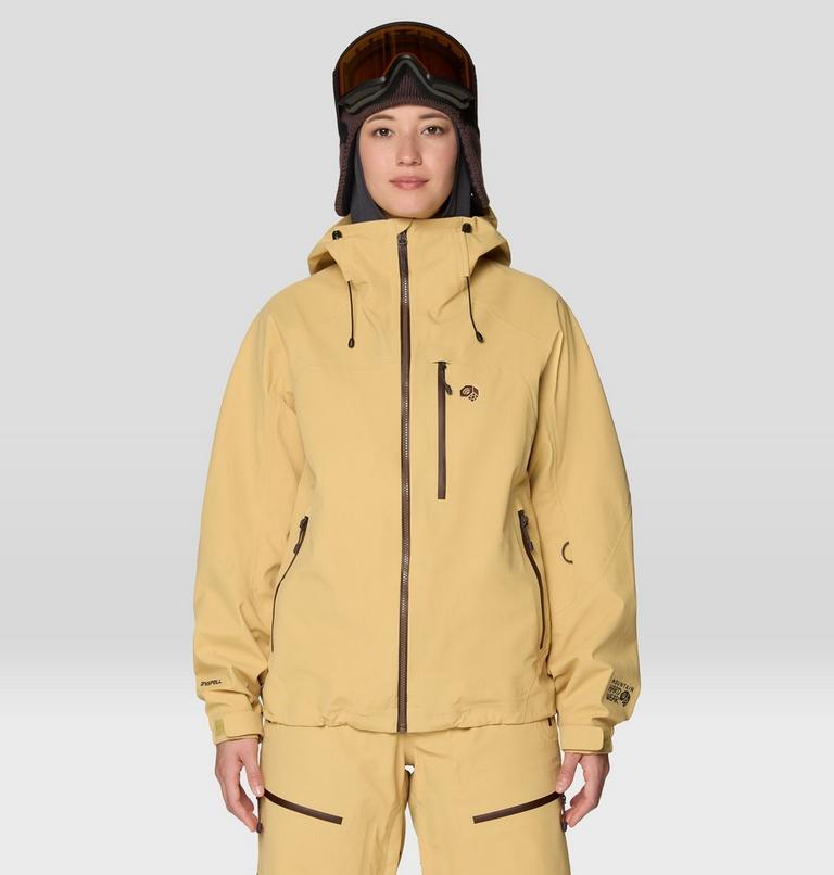Women's Warp Factor 3L Hooded Jacket, Color: Prairie, image 1