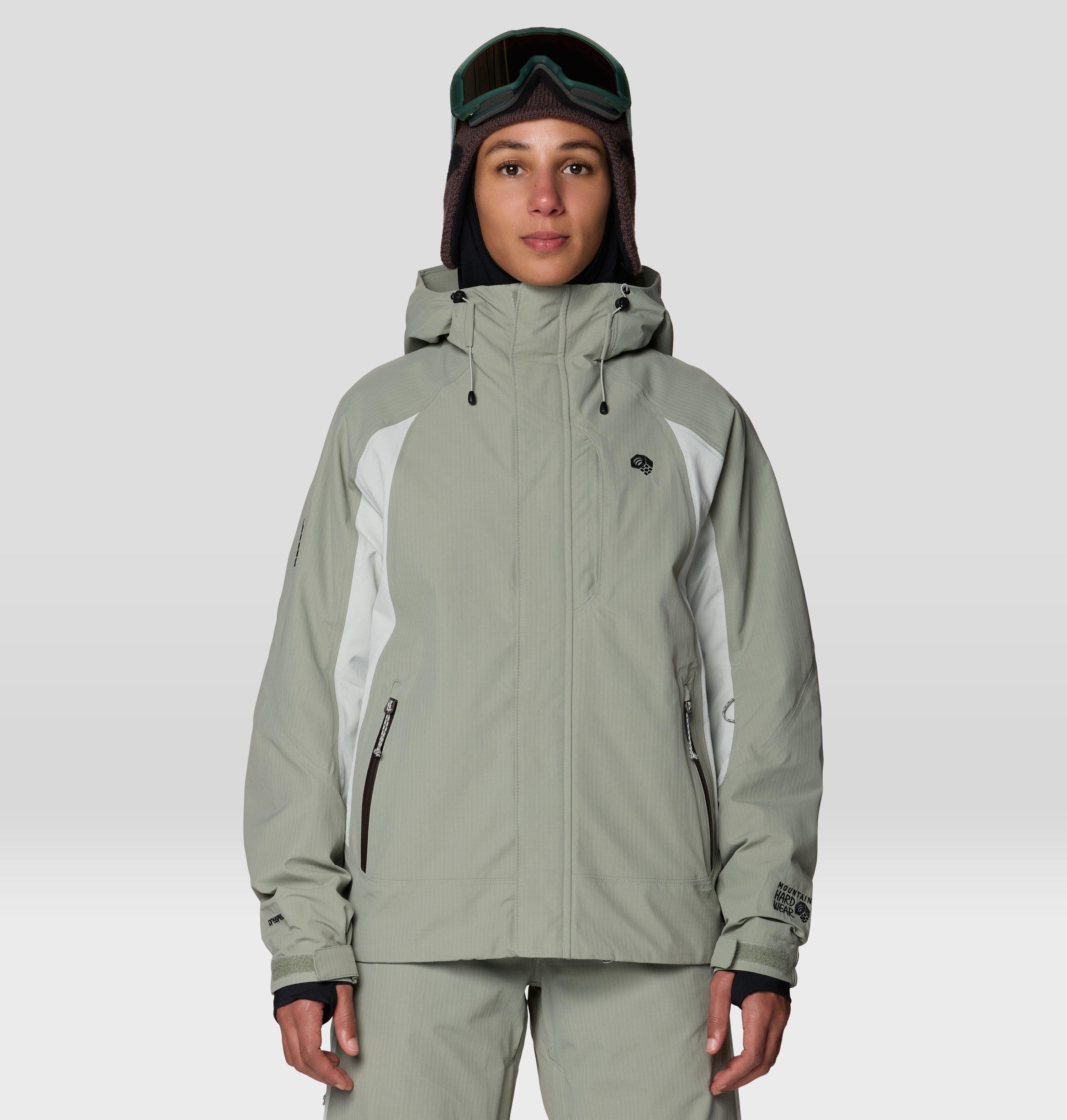 Mountain Hardwear Women's Warp Factor Insulated Jacket - S - Grey