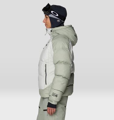 Women's Flow Factor Down Jacket, Color: Silt Grey, Gamma Grey, image 12