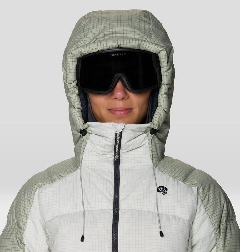 Women's Flow Factor Down Jacket, Color: Silt Grey, Gamma Grey, image 6