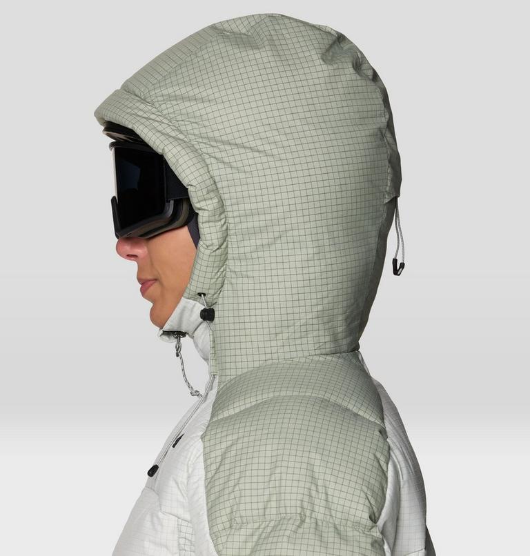 Women's Flow Factor Down Jacket, Color: Silt Grey, Gamma Grey, image 8