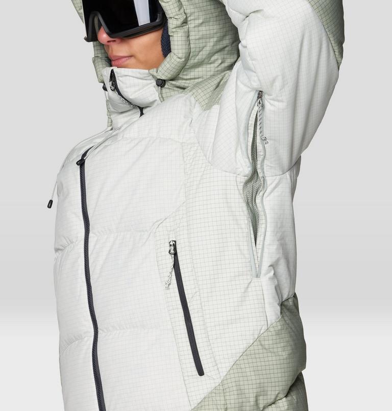 Women's Flow Factor Down Jacket, Color: Silt Grey, Gamma Grey, image 12