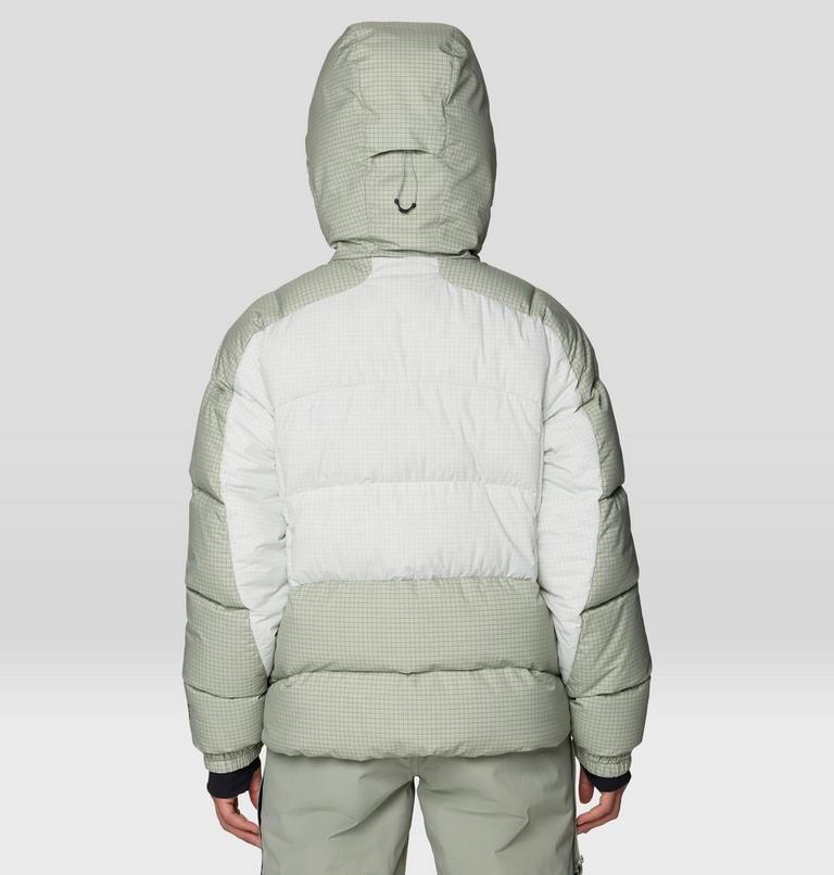 Women's Flow Factor Down Jacket, Color: Silt Grey, Gamma Grey, image 3
