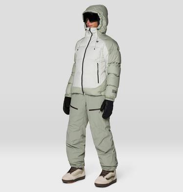 Women's Flow Factor Down Jacket, Color: Silt Grey, Gamma Grey, image 10