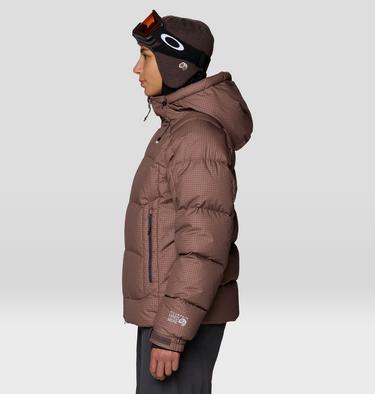 Women's Flow Factor Down Jacket, Color: Carob, image 4