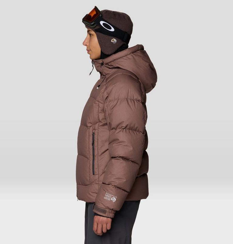 Women's Flow Factor Down Jacket, Color: Carob, image 4