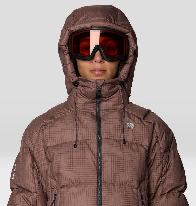 Women's Flow Factor Down Jacket, Color: Carob, image 6