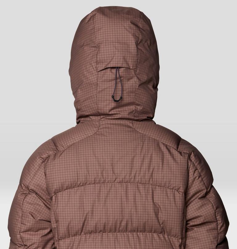 Women's Flow Factor Down Jacket, Color: Carob, image 9