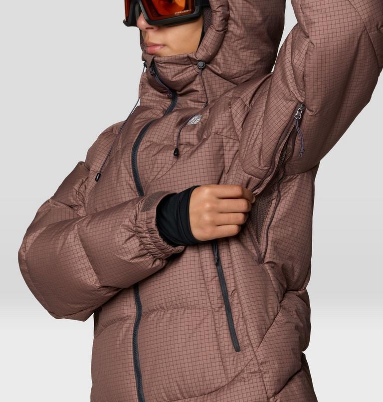 Women's Flow Factor Down Jacket, Color: Carob, image 12