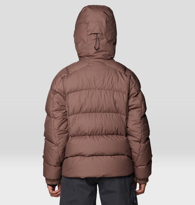 Women's Flow Factor Down Jacket, Color: Carob, image 3