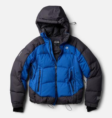 Women's Flow Factor Down Jacket, Color: Berry Blue, Shark, image 7