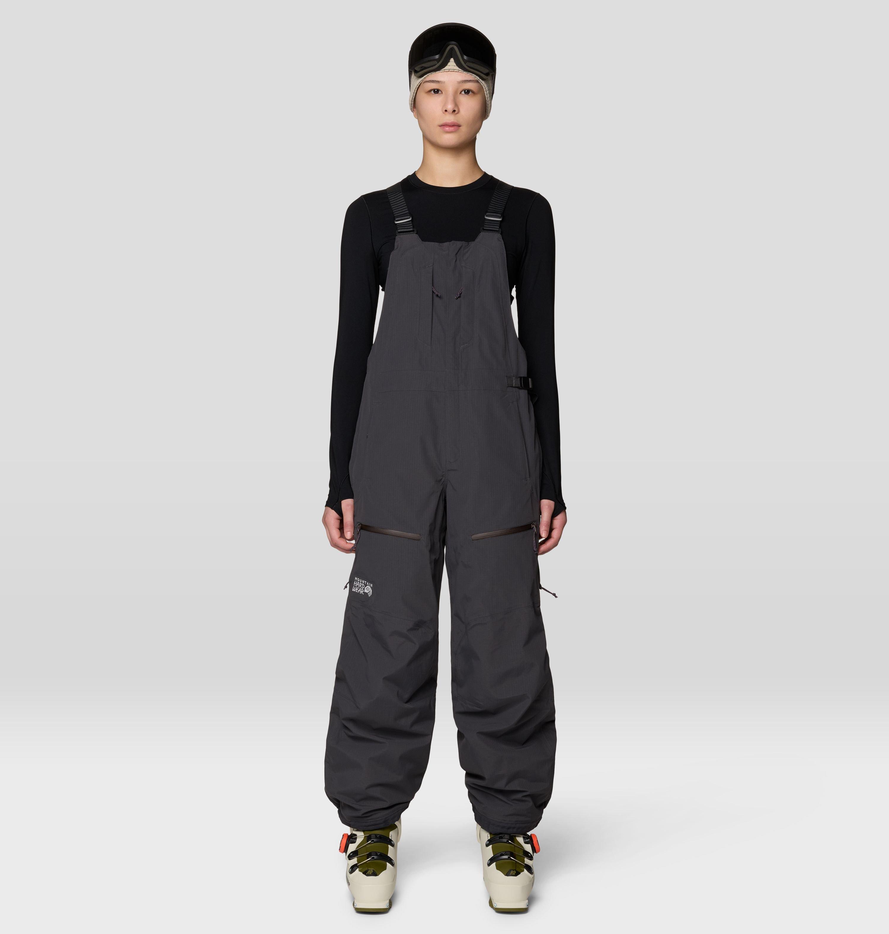 Mountain Hardwear Women's Warp Factor Bib - L - Black