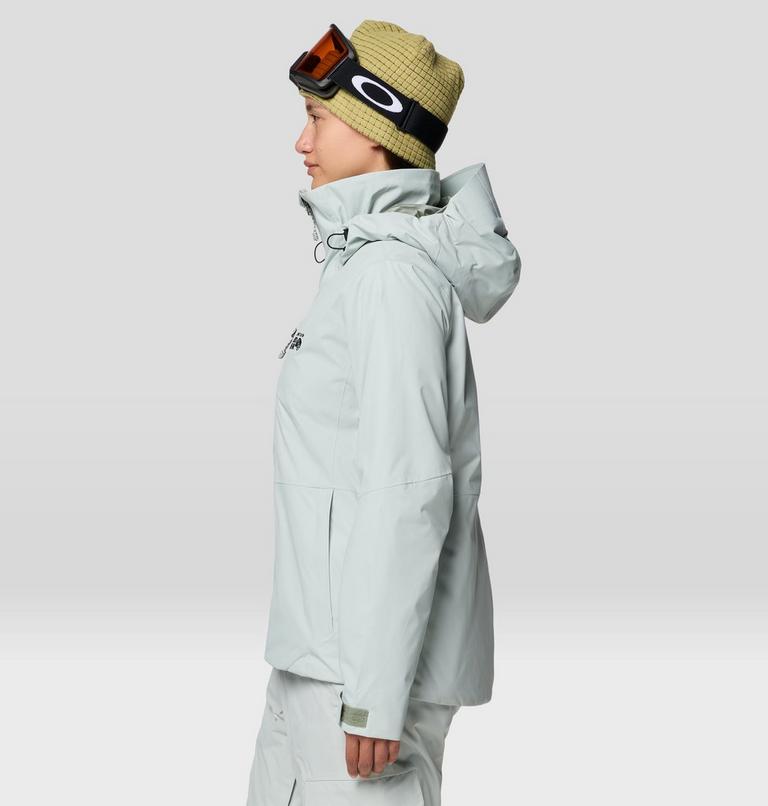 Women's Firefall Insulated Jacket, Color: Gamma Grey, image 3