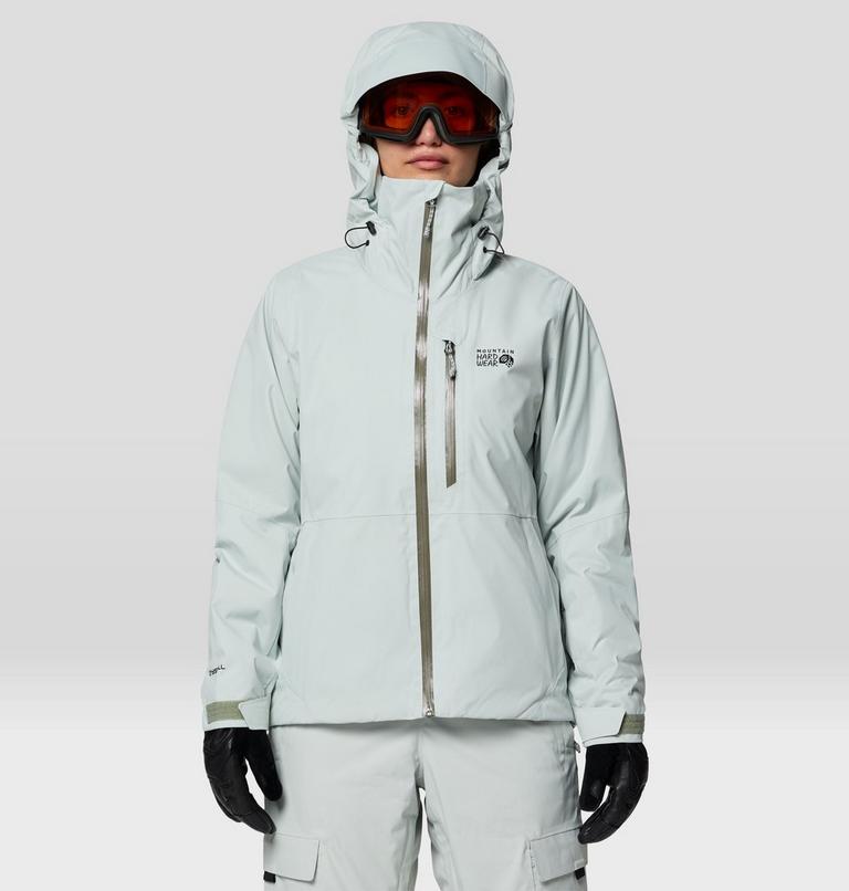 Women's Firefall Insulated Jacket, Color: Gamma Grey, image 4