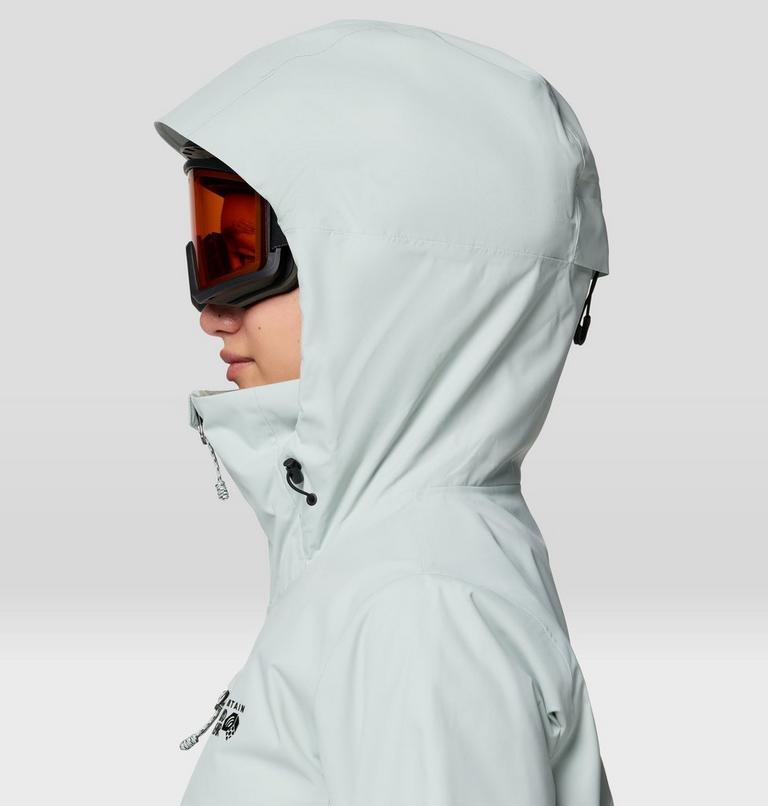 Women's Firefall Insulated Jacket, Color: Gamma Grey, image 7