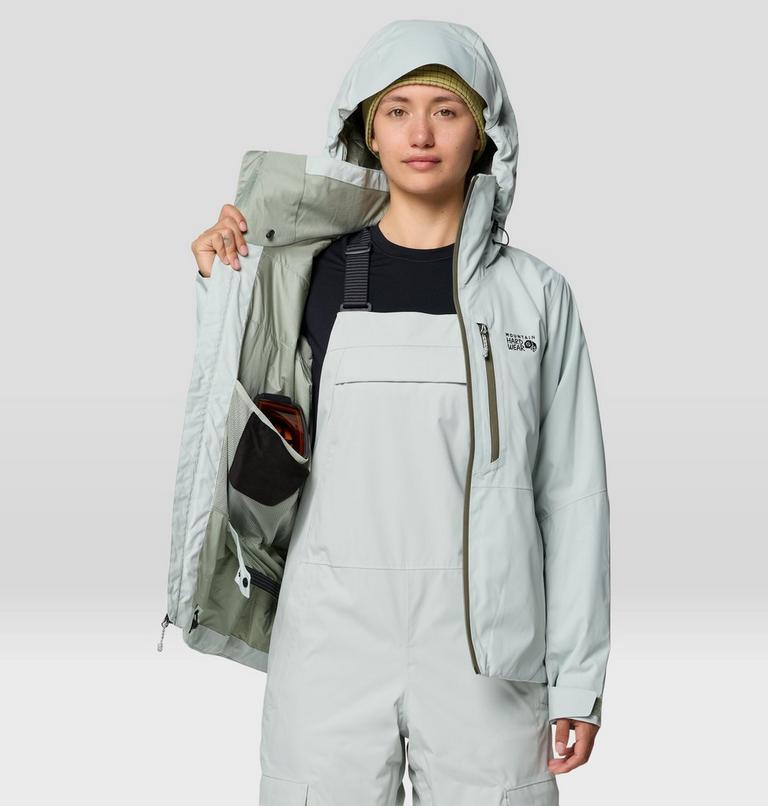 Women's Firefall Insulated Jacket, Color: Gamma Grey, image 9