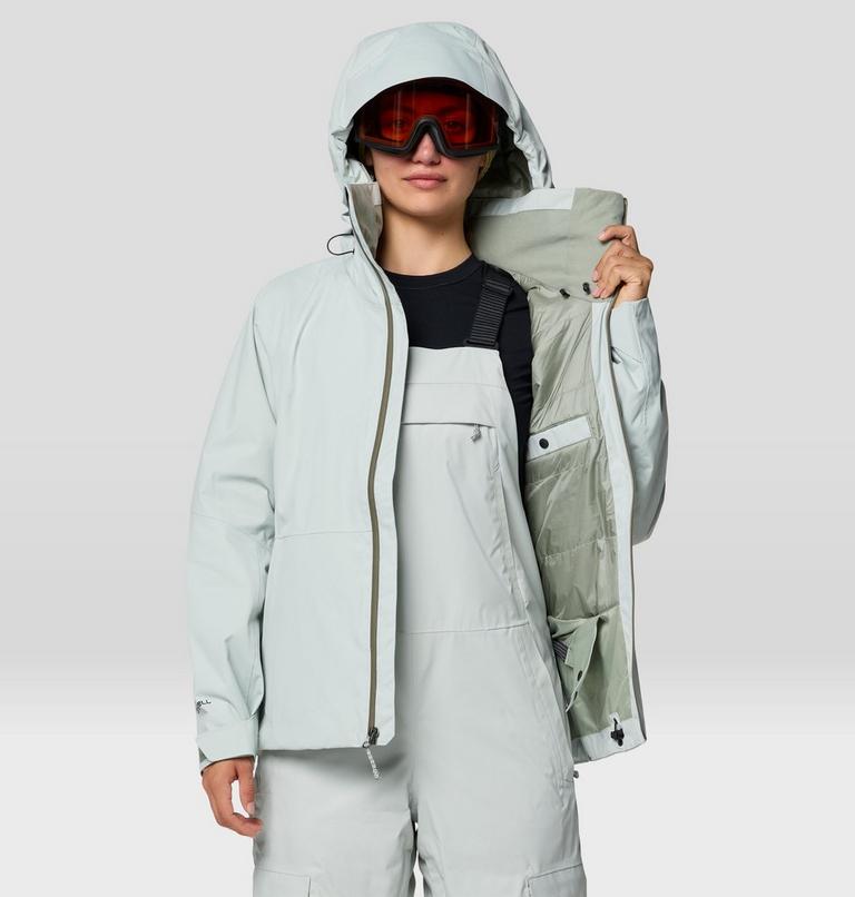 Women's Firefall Insulated Jacket, Color: Gamma Grey, image 10