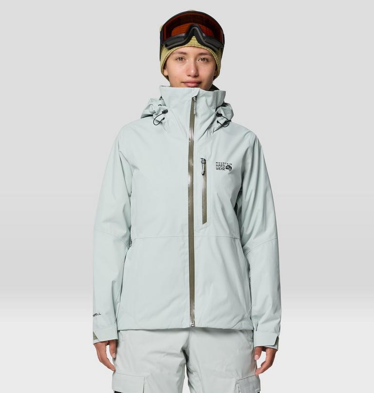 Women's Firefall Insulated Jacket, Color: Gamma Grey, image 1