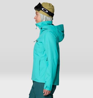 Women's Firefall Insulated Jacket, Color: Aqua Marina, image 11