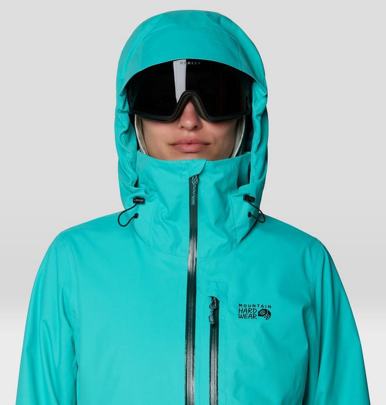 Women's Firefall Insulated Jacket, Color: Aqua Marina, image 5