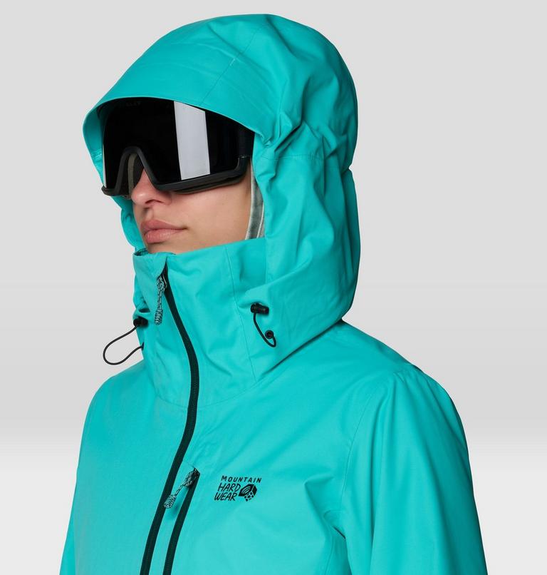 Women's Firefall Insulated Jacket, Color: Aqua Marina, image 6
