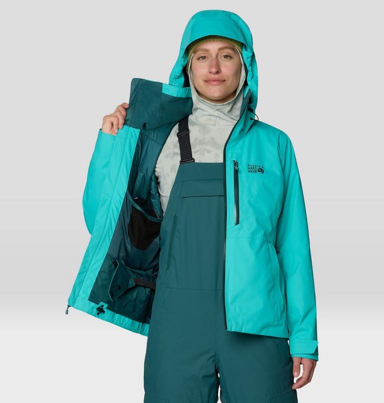 Women's Firefall Insulated Jacket, Color: Aqua Marina, image 9