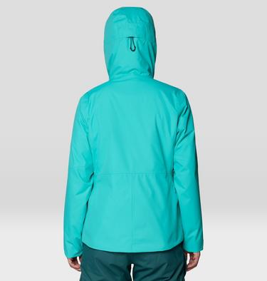 Women's Firefall Insulated Jacket, Color: Aqua Marina, image 10