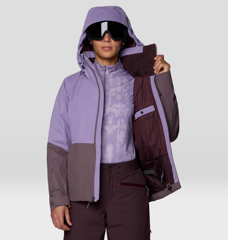 Women's Firefall Insulated Jacket, Color: Violet Stone, Purple Sage, image 10