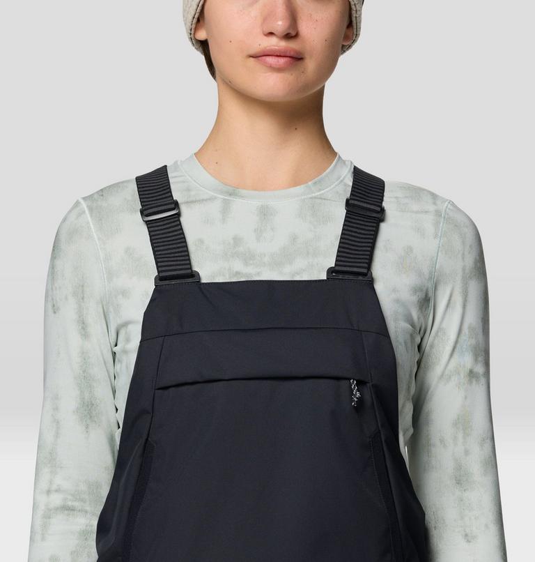 Women's Firefall Insulated Bib, Color: Black, image 5