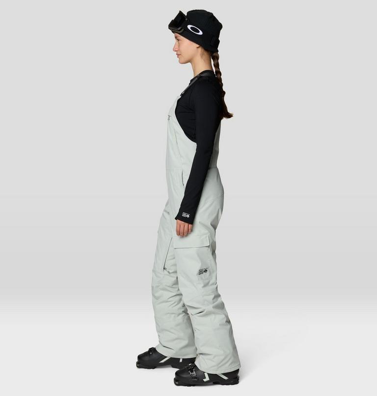 Women's Firefall Insulated Bib, Color: Gamma Grey, image 5