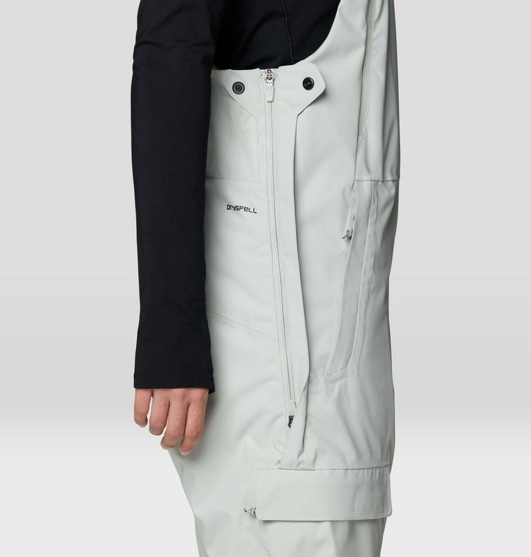 Women's Firefall Insulated Bib, Color: Gamma Grey, image 9